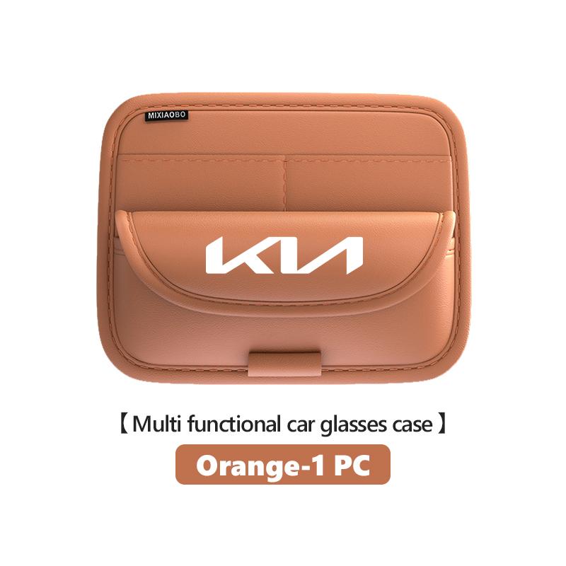 AANZ1 For KIA Car Sun Visor Glasses Organizer Box Eyeglass Storage Case Auto Accessories Stinger Optima Cerato Soul Venga Forte