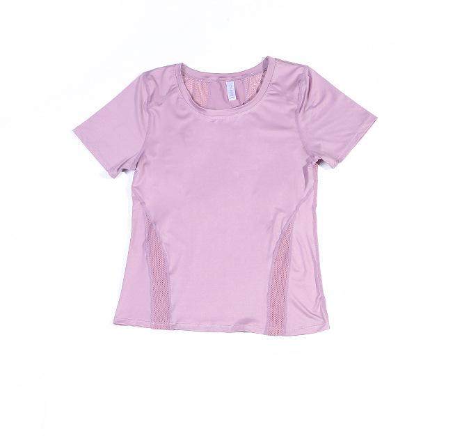 Женский летний комплект из трех предметов для йоги: Эластичная, быстросохнущая, дышащая и легкая спортивная одежда для фитнеса, бега и йоги.