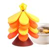 Foldable Insulation Trivets for Hot Dishes Tree Shape Table Mat Holders Heat Insulated Pad Set Coasters for Pots