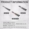 Hot Sale Car Side Skirt Adjustable Bumper Carbon Fiber Modifiedextension Rocker Plate Lip For Kia For Ford For Mazda For BMW