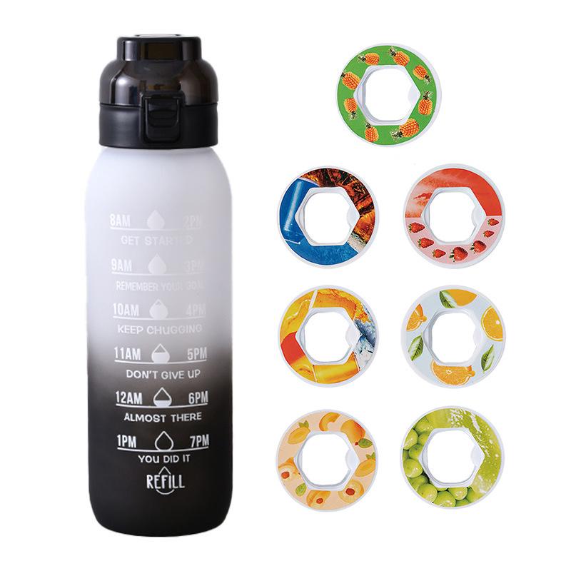 Scented Tritan Water Cup: Luxury Design for Kids' Sports, Fitness & Summer, Large Capacity