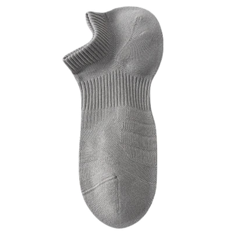 Short Socks for Men's Summer Sports, Loop Boat Socks, Anti-odor and Anti-pilling, Boneless Socks, Mesh, Breathable and Sweat-absorbing Running Socks