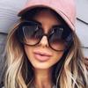 Women Glasses Double Beam Sunglasses Sunshade