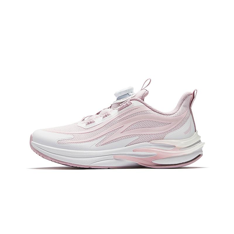 Anta Kids Red Flame 5.0 Mesh Fabric Trendy Fashion Shock Absorption Wear-Resistant Low-Top Casual Shoes Kids Sneaker 322515503-5