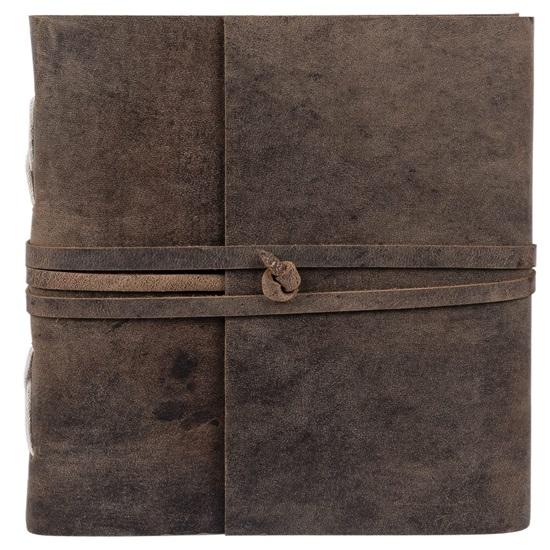 Кожаный ежедневник, блокнот ручной работы в кожаном переплете для мужчин и женщин 20,32 x 15,24 см, подарок для любого