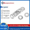 Industrial Aluminum Profile Metal Flat Washer, Carbon Steel Nickel Plated, Sizes M5, M6, M8 Connector.