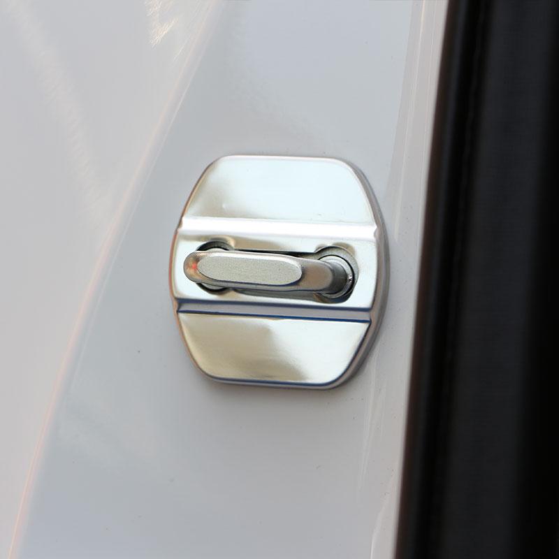 Color My Life 4 шт./компл. дверной замок автомобиля Защитная крышка дверной замок накладка подходит для Nissan X-trail Xtrail T32 2014-2022