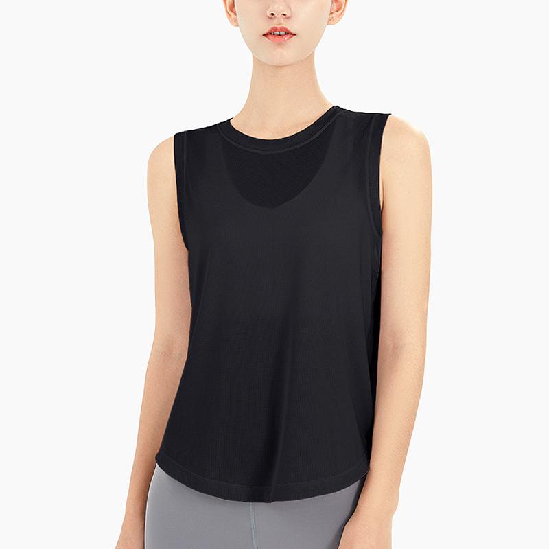 Женский дышащий топ с коротким рукавом свободного кроя для йоги и бега - Новая летняя коллекция