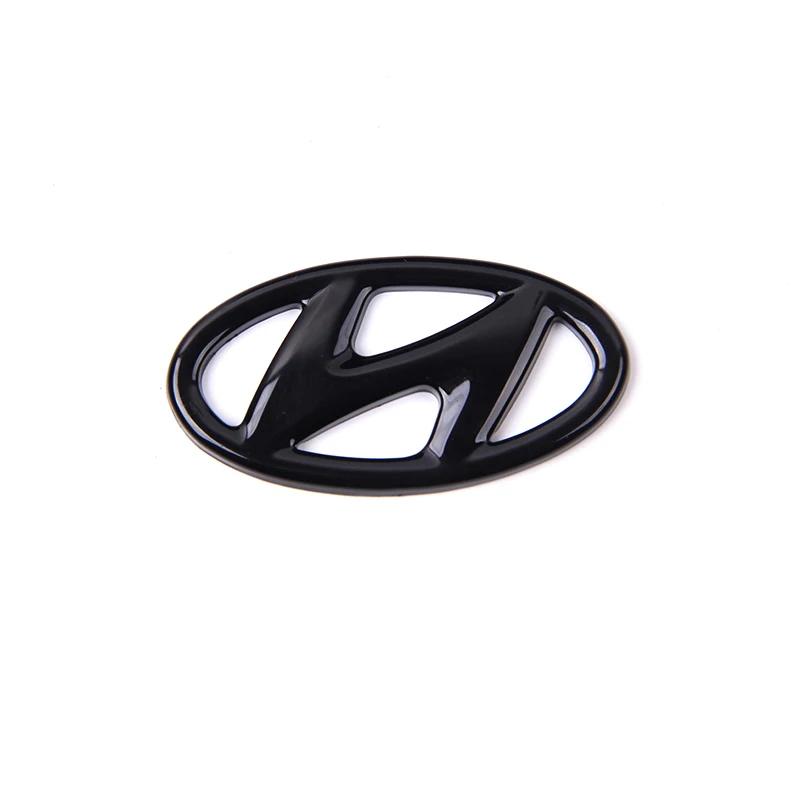 ABS Car Steering Wheel Emblem Sticker Accessories For Hyundai Genesis N-LINE I10 I20 I30 I40 IX20 IX35 Kona Getz Veloster Tucson mn1