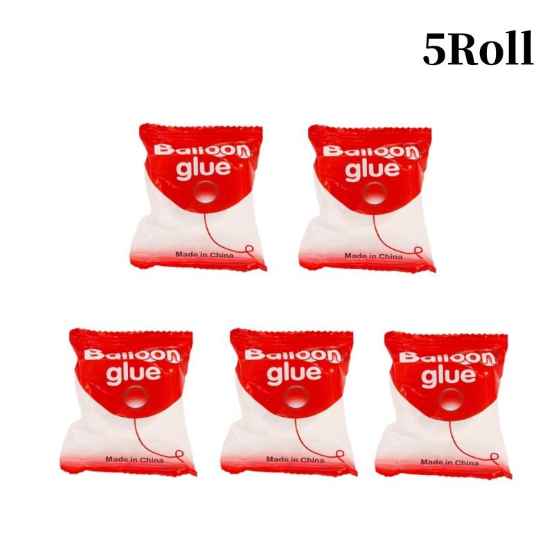 1/3/5Roll Double Sided Clear Sticky Point Tape Balloon Glue Dot Adhesive Stickers Balloons Pump Birthday Wedding Party Decor