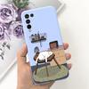 For Honor 10X Lite Phone Case Honor 10Xlite DNN-LX9 Fashion Moon Design Soft Silicon Shockproof Protective Cover Bumper