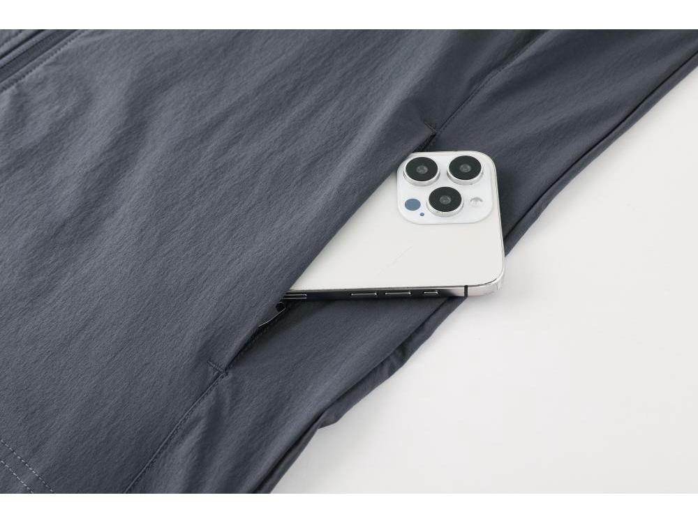 LULU Men's Autumn Breathable Sport Jacket - Casual Long Zipper, Stand-Up Collar, Trendy Running Outerwear