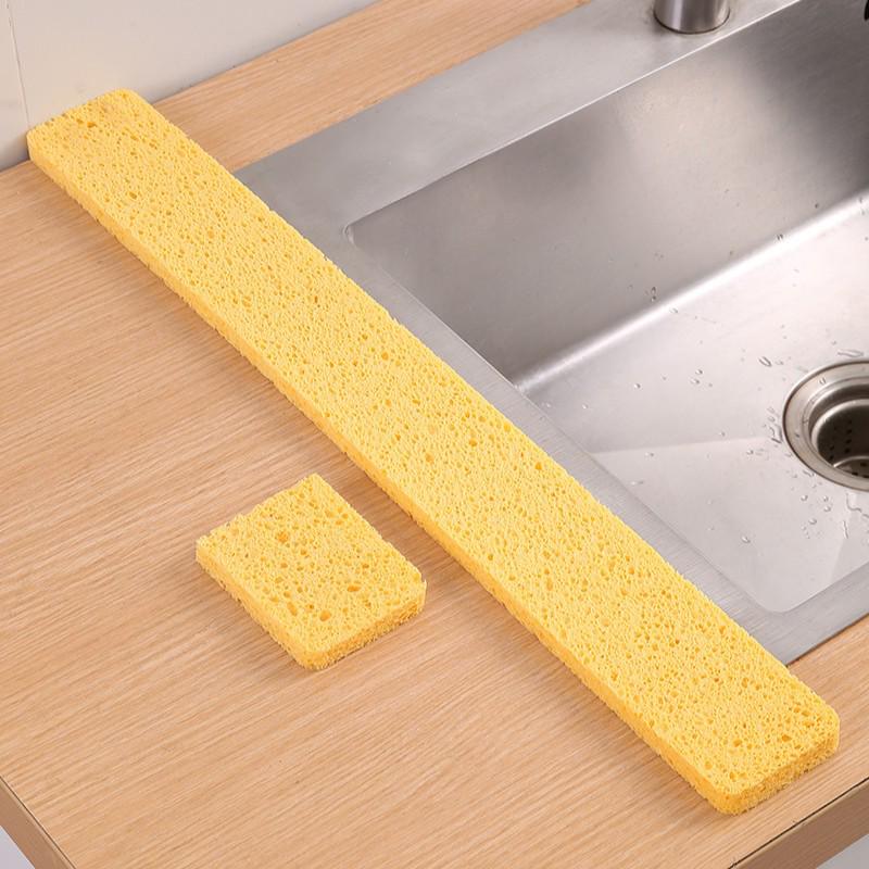 "Wood Pulp Cotton Absorbent Sponge Pad for Dishwashing & Table Cleaning"