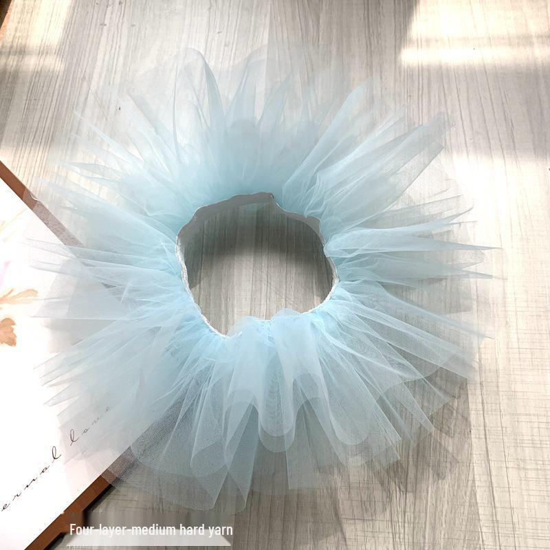 Детская юбка для танцев из шести слоев - мягкая фатиновая пачка принцессы