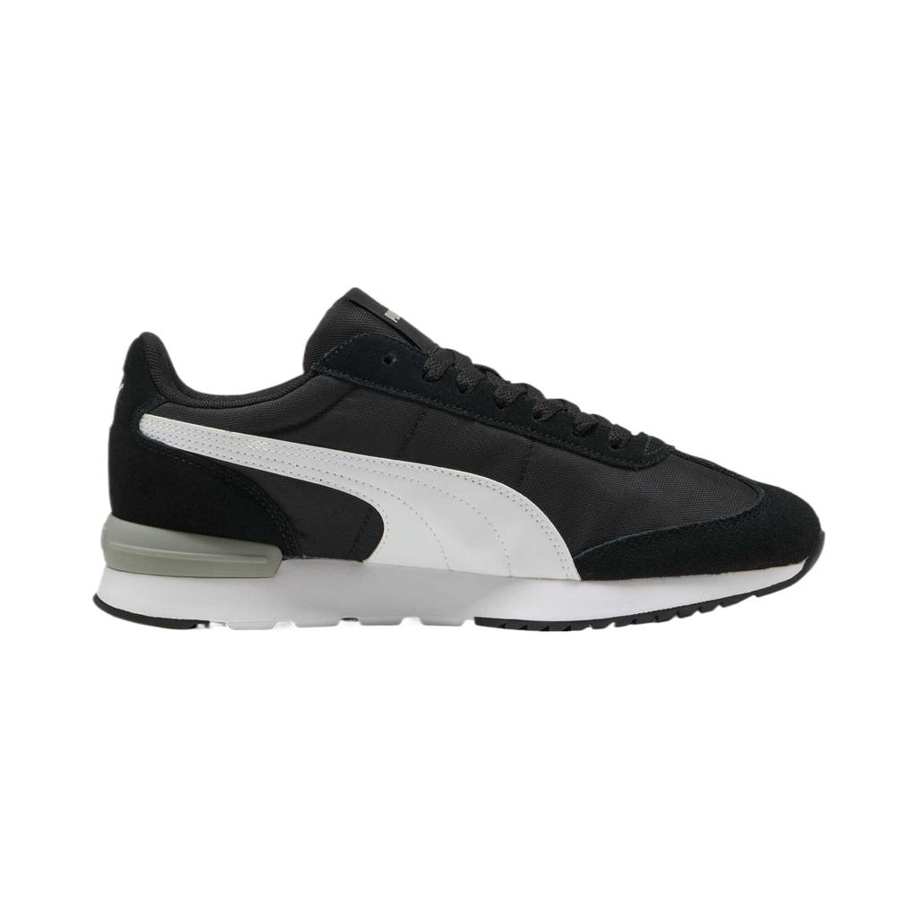 Puma Кроссовки унисекс R78 Wind MU Black White Flat-Light-Grey 400695-02