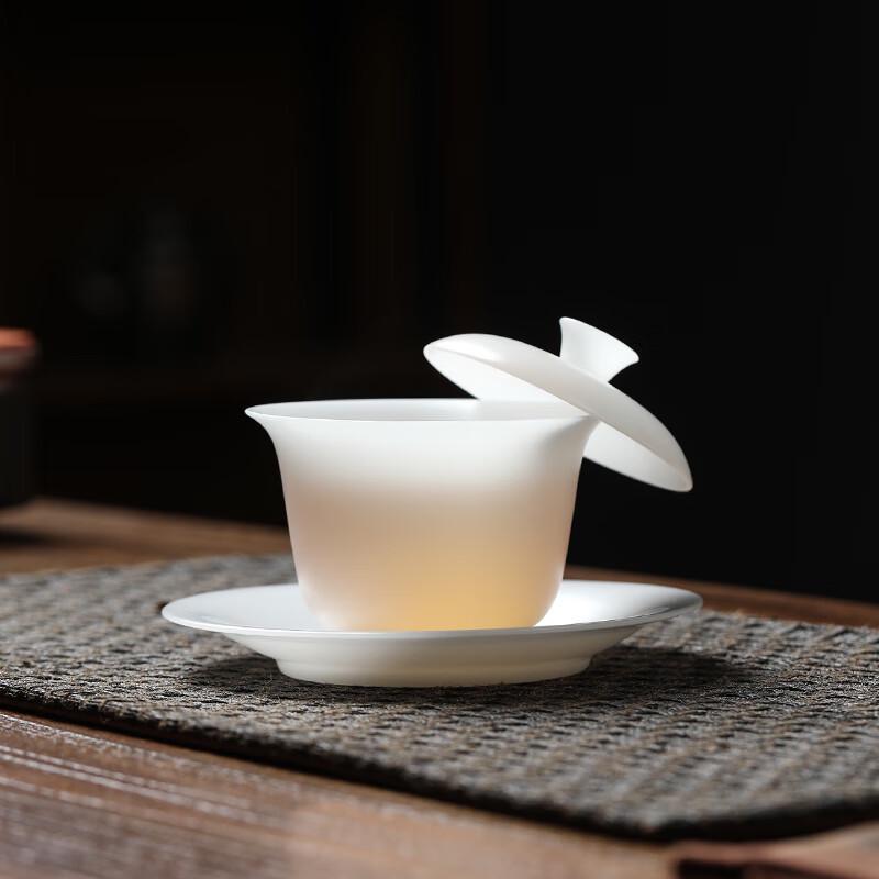 Su's Ice Jade Ceramic Gaiwan