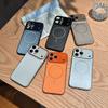 Тонкий Магнитный Чехол для Телефона Apple IPhone 11 12 13 14 15 16 17 Pro Max Plus Роскошная Крышка Чехол для Беспроводной Зарядки Для Magsafe