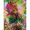 5D DIY Алмазная картина Цвет леопардового животного Набор для вышивки крестом Полный круглый алмаз Гепард Вышивка Ручная работа