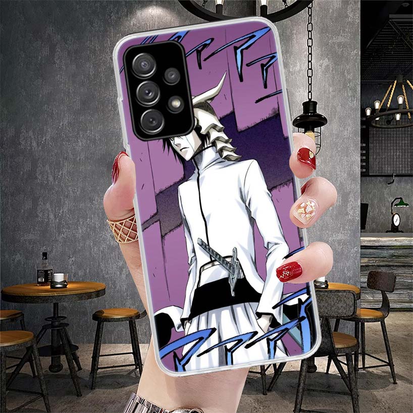 Чехол для телефона Bleach Улькиорра Сифер 4 Мягкий для Samsung Galaxy A12 A22 A32 A52 A72 A02S A51 A50S A71 A70 A31 A20S Note 20 Ultra S10
