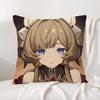 Game Genshin Impact Sandrone Cushion Cover Natural Linen Pillowcase Set AllinOne Decor Cushion Cover for Sofa Bedroom Chair