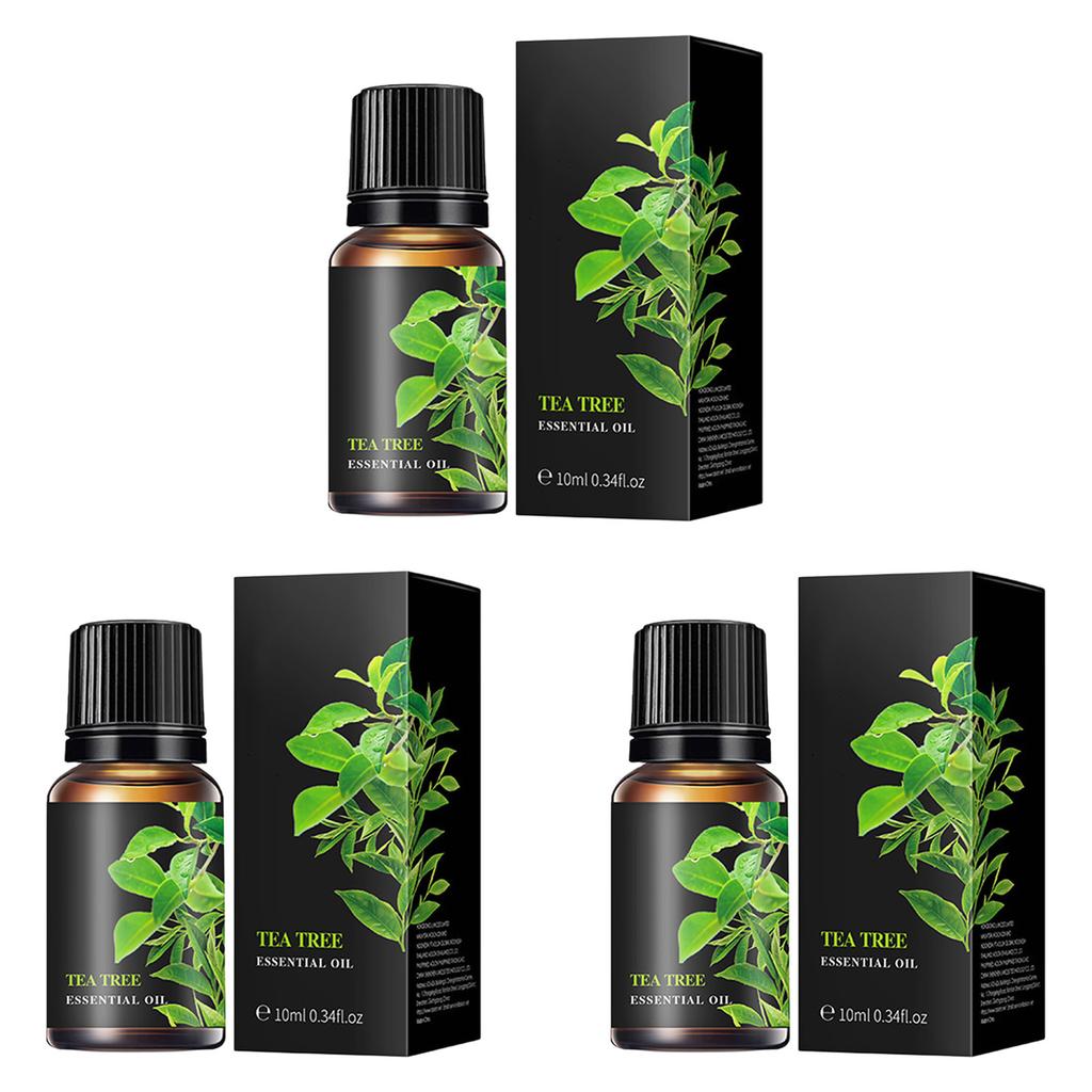Lavender Eucalyptus Peppermint Essential Oil Trio, Hydrating Aromatherapy Oils for Home Spa, Relaxing Massage & Body Skin Care, 3 PCS Set