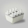 Accessories Home Summer Ice Cream Makers DIY Popsicle Mold Reusable with Lid Stick
