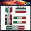 Premium Italy Italian National Flag for Laptop Wall SUV Off Road Car Engine Hood Fender Trunk Tail Rear Decal Emblem Badge Sticker