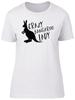 Crazy Kangaroo Lady Unisexs Ladies Short Sleeve Fitted TShirt