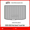Kia Sonet 2020-2023 TPE Floor and Trunk Mats: Eco-Friendly, Odorless, Waterproof