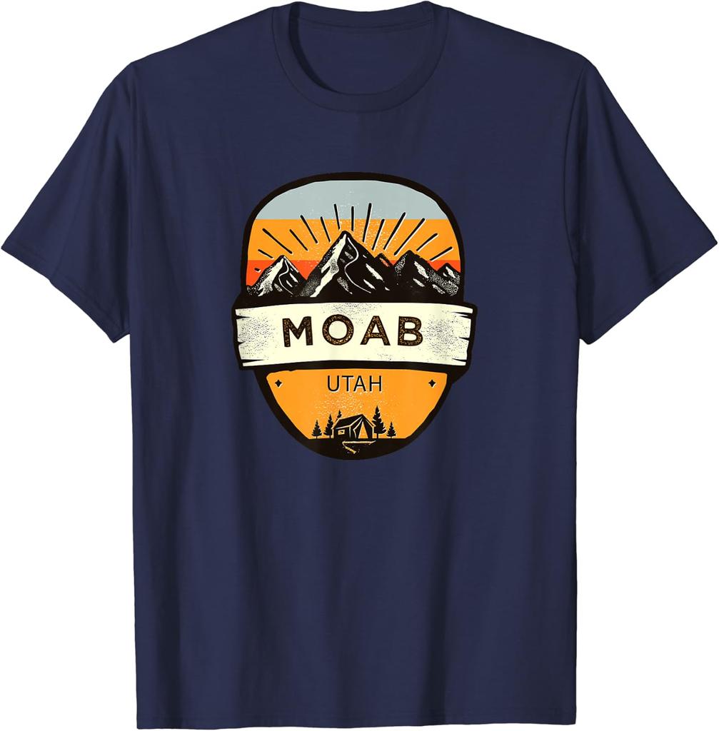 Vintage Moab Utah Souvenir Men T Shirt