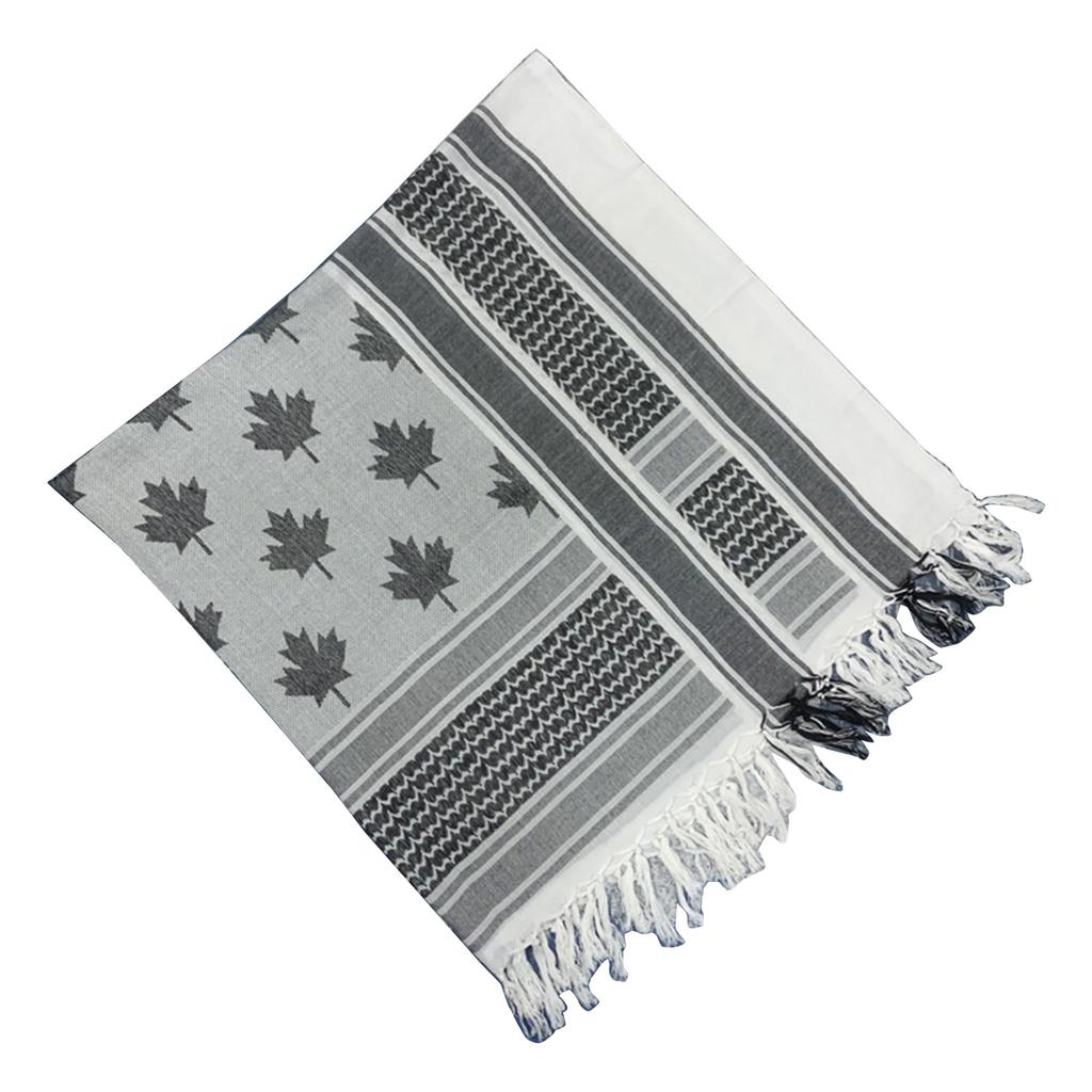 Stylish Shemagh Scarf Soft Jacquard Palestine Arab Shawl for Men Women Lightweight Arabian Dubai Headwrap Desert Scarf