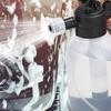 Автомобильный распылитель пены для снега, две насадки, распылитель, лейка, ручной насос, распылитель под давлением для мойки автомобиля, 2 л