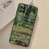Claude Monet Case For Oppo A94 A74 A54 A80 A60 A40 A18 A38 A58 A78 A98 A96 A76 A16 A15 A17 A57 A77 A5 Pro
