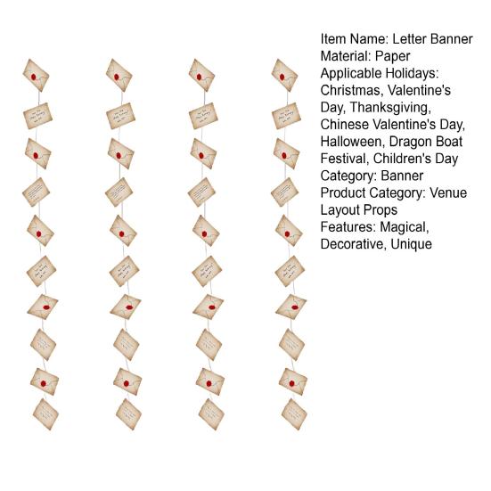 4 шт. Волшебные плавающие письма-подтверждения с надписью «Волшебник», баннеры, украшения для вечеринки на Хэллоуин, день рождения, 40 шт.