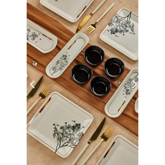 Dilek Ağacı 14 Parça 6 Kişilik Lüx Kahvaltı Takımı