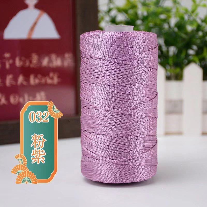 Mercerized Ice Hemp Thread 100G Shaft Medium And Thin Hollow Thread Sun Hat Shoes Crochet Hand-Woven Thread Full Free Shipping