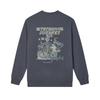 New FILA Sweatshirt Men's Wall Mud Gray F11M438203FGY