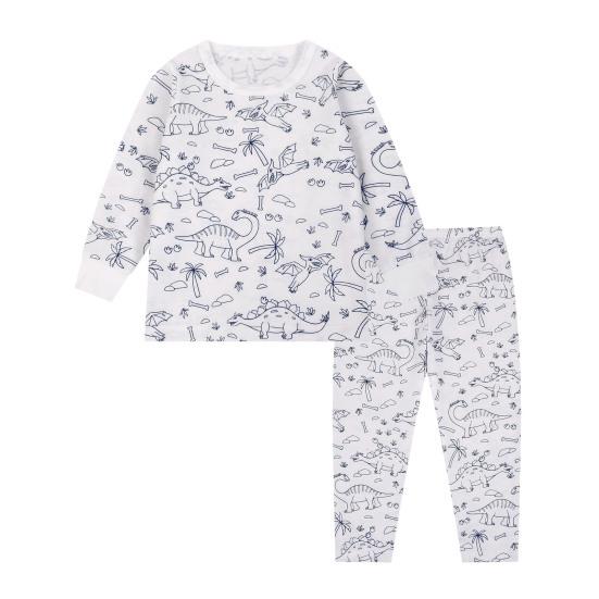 2 шт. унисекс детская пижама своими руками раскрашиваемая с бесцветным забавным рисунком животных топ с длинными рукавами развивает креативность индивидуальное самовыражение одежда для сна