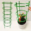 6pcs/layer Plant Support Stakes, Plant Support Rings, Flower Stand Bracket Interlocking Flower Support Rods Indoor Plant Flower Stand