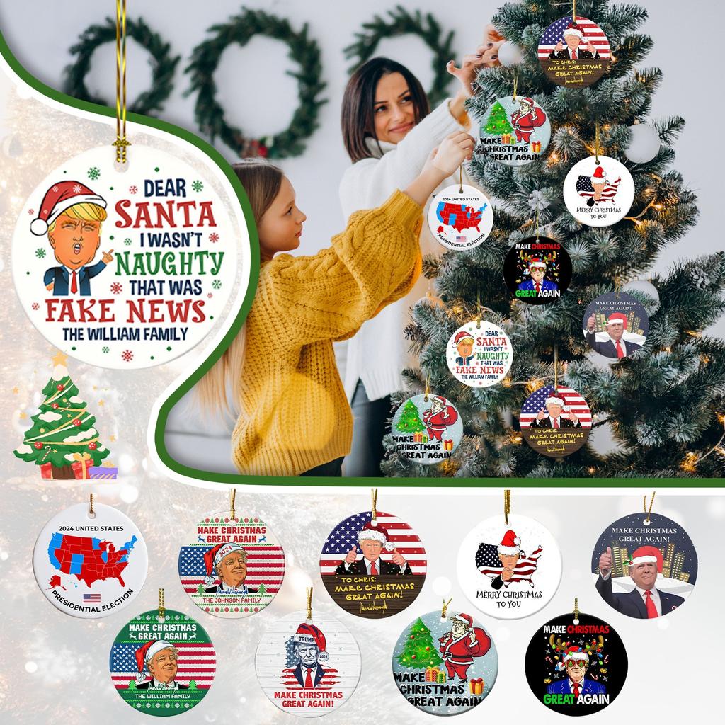 Рождественское украшение Подвеска Рождественская елка Бирка Тематическая вечеринка Поделки Орнамент