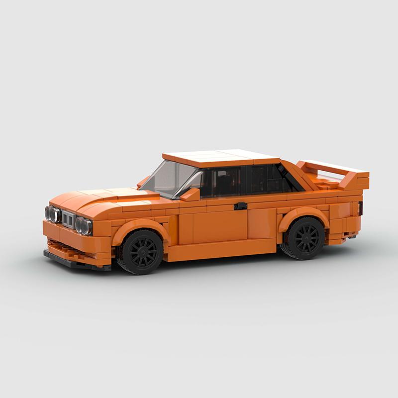 Город Технические Автомобили Спортивный Гоночный Автомобиль Транспортное Средство Гонщик MOC M3 DTM Строительные Блоки Образовательные Игрушки Подарок Друзьям Дети