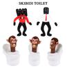 Плюшевая игрушка Bookfong Skibidi Toilet Speakerman, забавный и очаровательный дизайн животного, материал короткого плюша, идеально подходит для молодых взрослых