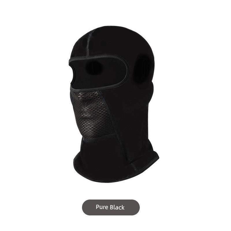 Summer Motorcycle Helmet Liner Cap Outdoor Sports Cover Full Face Mask Quick-Drying Cycling Mask Ice Silk Sun-Proof Headgear