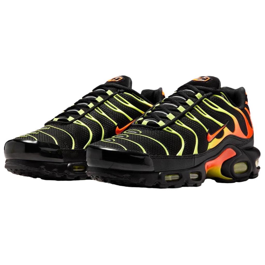 Nike Кроссовки унисекс Air Max Plus Sunrise Черный Лаймовый Оранжевый DM0032-028