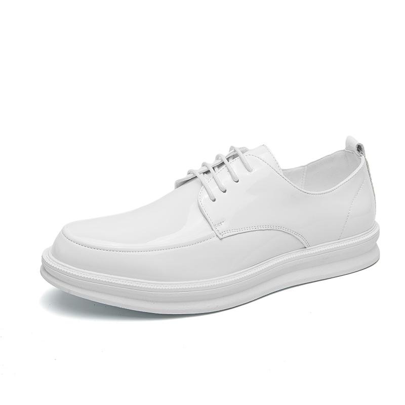 Мужские оксфорды из натуральной кожи, туфли для отдыха, прогулочные туфли, универсальные повседневные туфли на шнуровке, обувь ручной работы для торжественных случаев