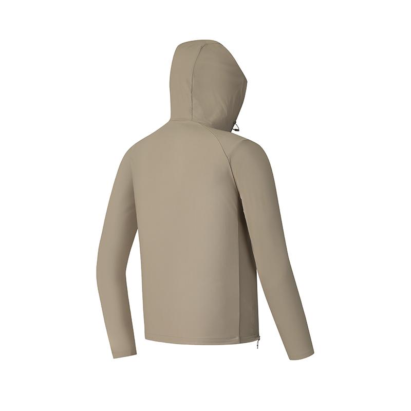 Fila Серия Фитнес Спортивная Мода Простая Крутая Дышащая Куртка с Капюшоном Мужская Куртка Фасолево-Зеленый Коричневый A51M521501F-BN