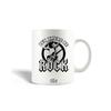 Ceramic Mug - AC/DC - Let There Be Rock - 30cl - Dishwasher Safe - White