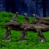 5/10 шт. Искусственная Птица Фестиваль Призраков Хэллоуин Декорация Симуляция Смола Черный Ворон Хэллоуин Миниатюрные Фигурки Черного Ворона Реквизит
