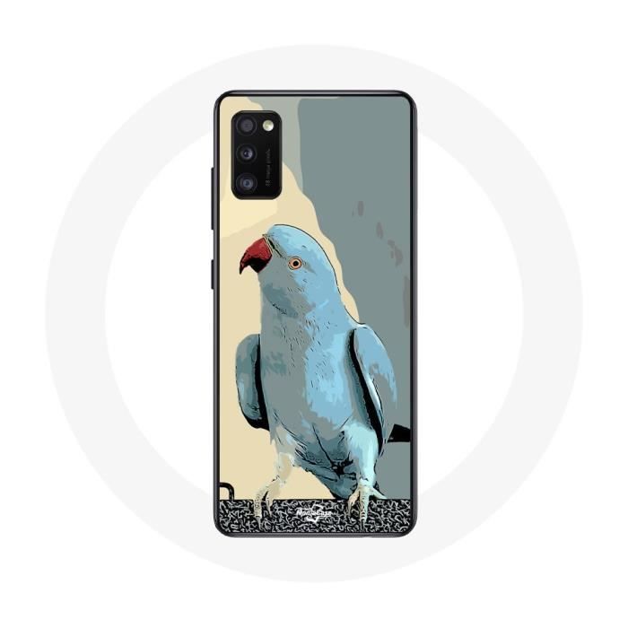 Case for Samsung Galaxy S20 Parakeets Parrots Blue