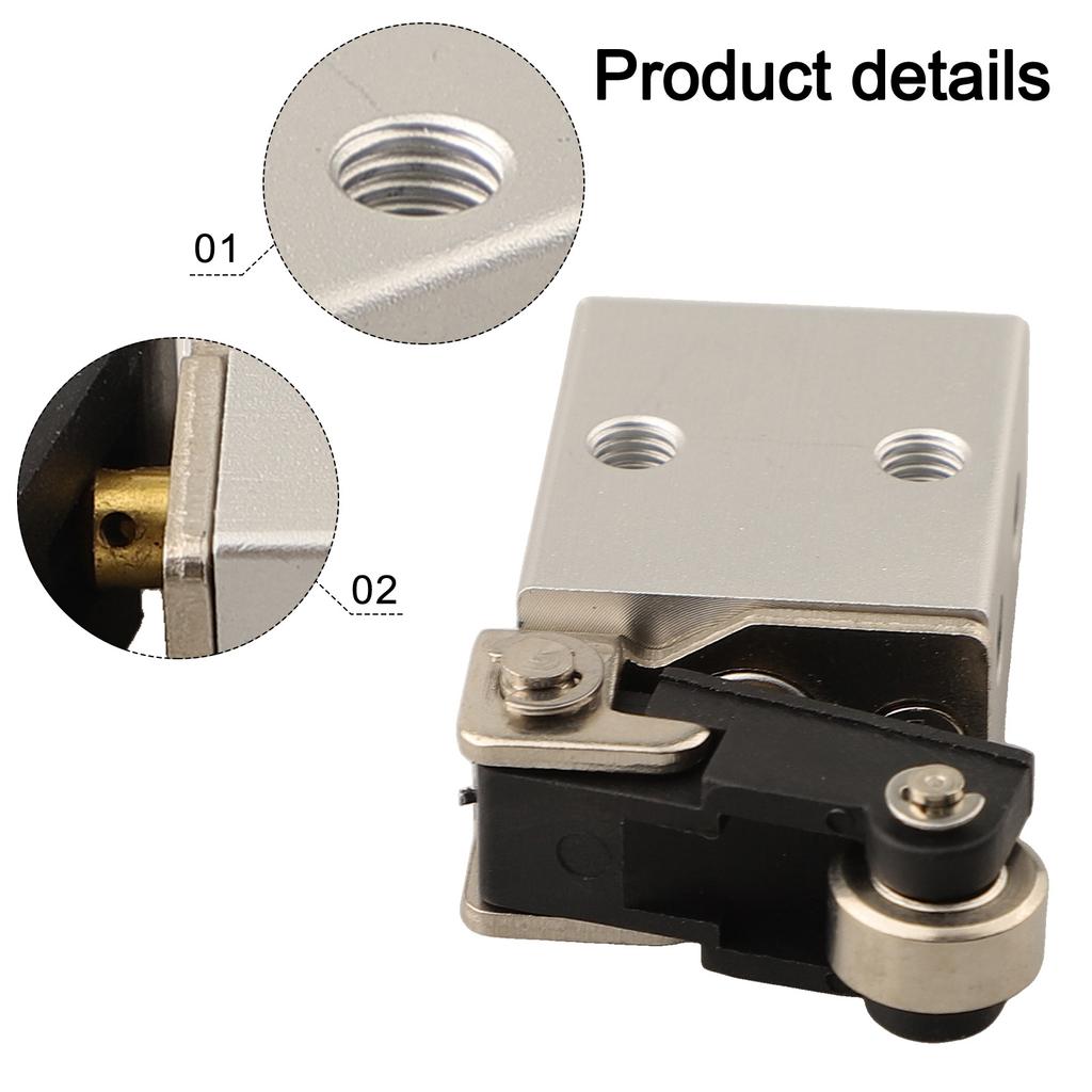 3-way Pneumatic Valve Pneumatic Mechanical Valve Air Output Control Automatic Equipment Easy Installation 26*16.5*52mm